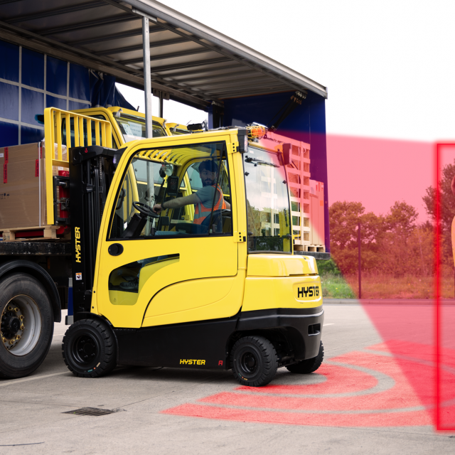 Hyster: Mehr Sicherheit für Fußgänger