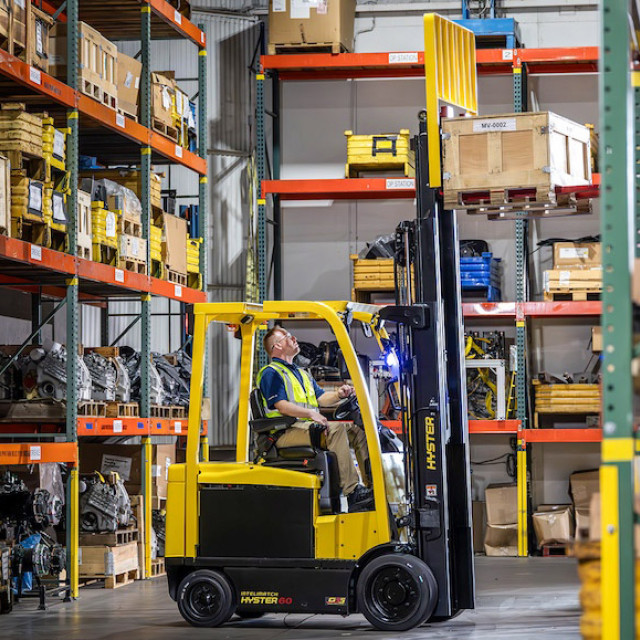 Hyster: Neuer Elektrostapler mit hoher Leistung