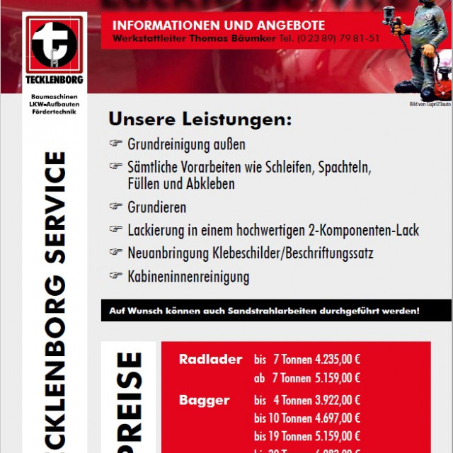 Unser Lackierservice